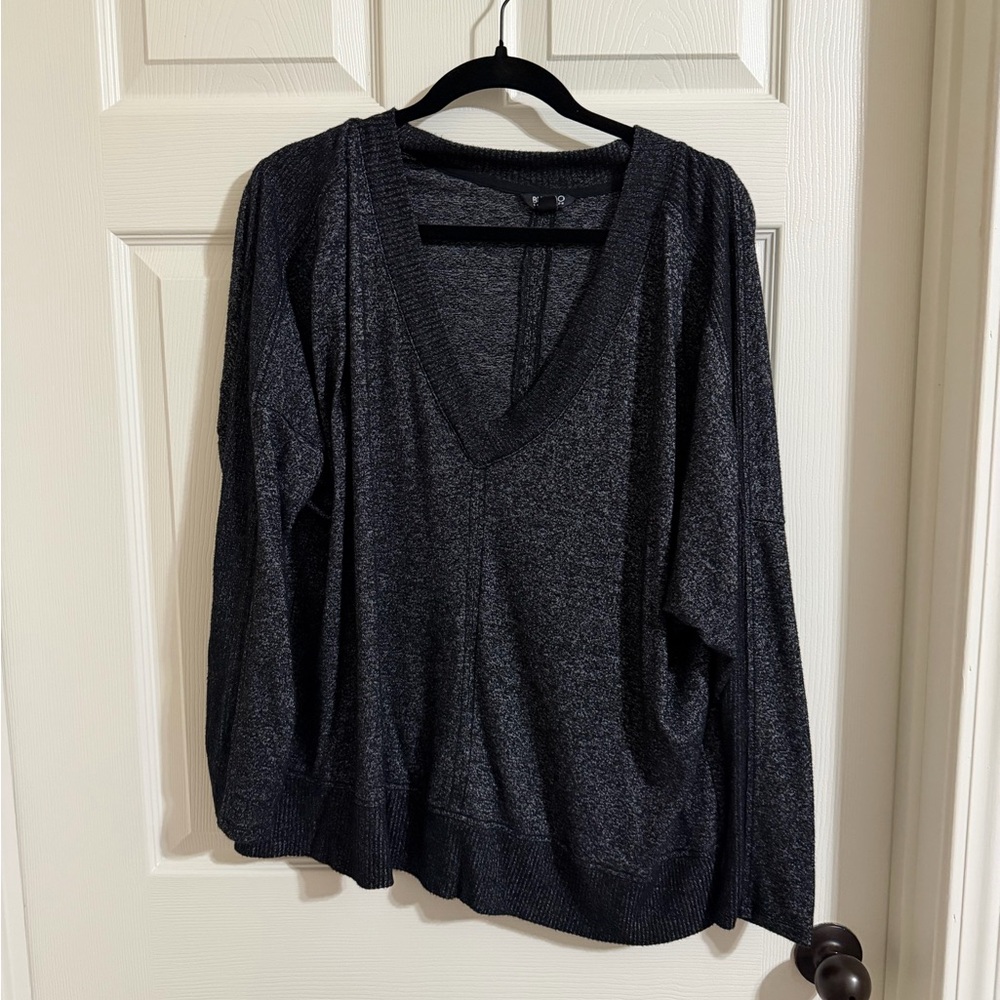 Buffalo David Bitton Charcoal Knit Sweater